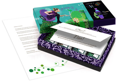 Galeo office seating – direct mailing design