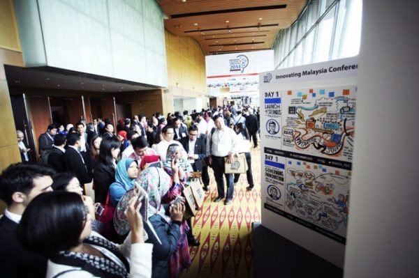TAK-TIK Visual Solutions turned speeches into 1 big picture for Innovating Malaysia Conference (IMC)