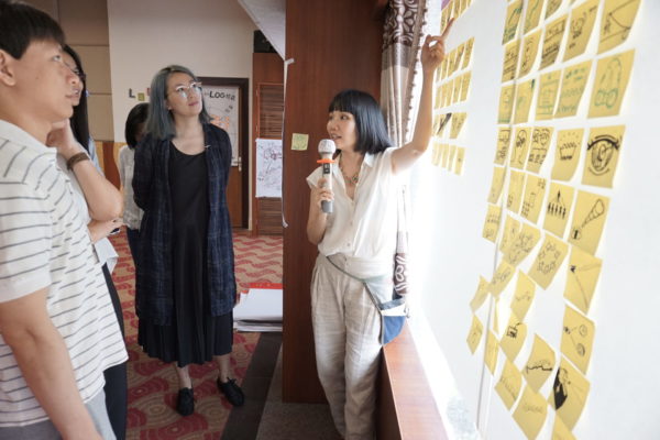 LOG graphic facilitation workshop by Tak-tik