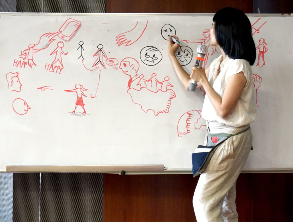 LOG graphic recording workshop by Tak-tik 4