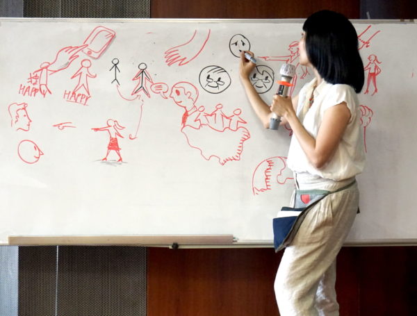 LOG graphic facilitation workshop by Tak-tik