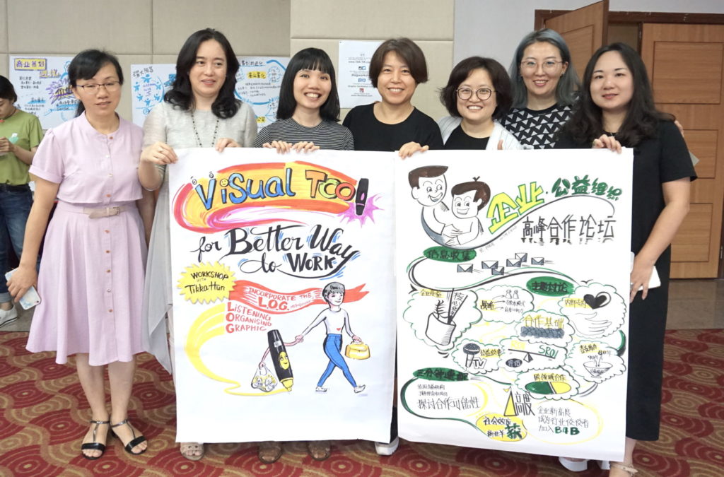 LOG graphic recording workshop by Tak-tik 6