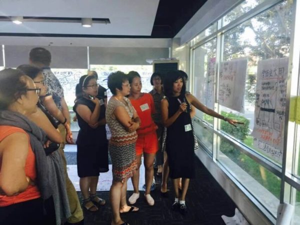 TAK-TIK 2 days Graphic Facilitation workshop: Visual Tool for Better Way to Work, China. with LOG methodology: Listening-Organising-Graphic. 图像同传课程