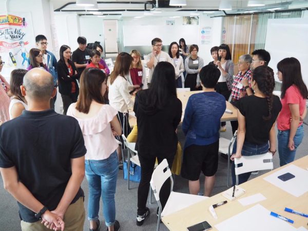LOG graphic recording workshop by Tak-tik hong kong