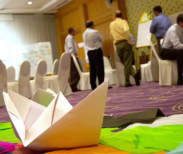 TAK-TIK Visual Solutions graphic facilitation for oil and gas safety workshop at busan south Korea