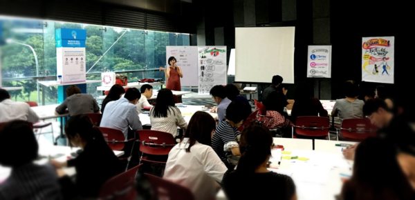 TAK-TIK 3 hours Graphic Facilitation Workshop, incorporate LOG methodology: Listening-Organising-Graphic. for Singapore Workforce Development Agency
