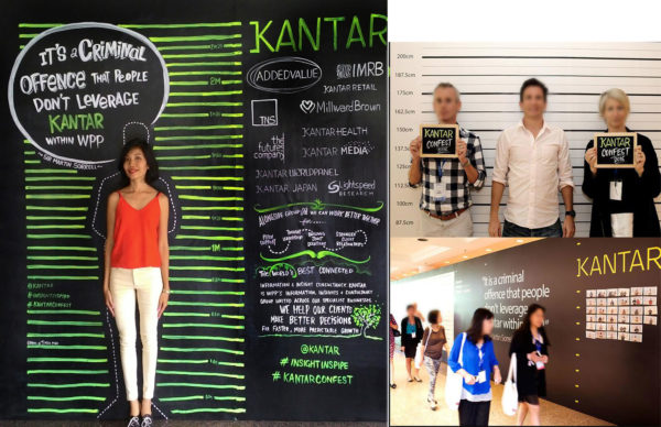 Kantar space illustration at APAC Confest 2015 by GroupM WPP in Bali, Indonesia 3
