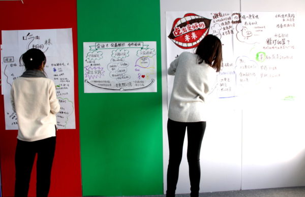 LOG graphic facilitation workshop by Tak-tik