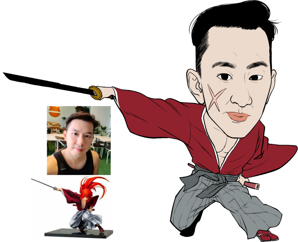 caricature tak tik